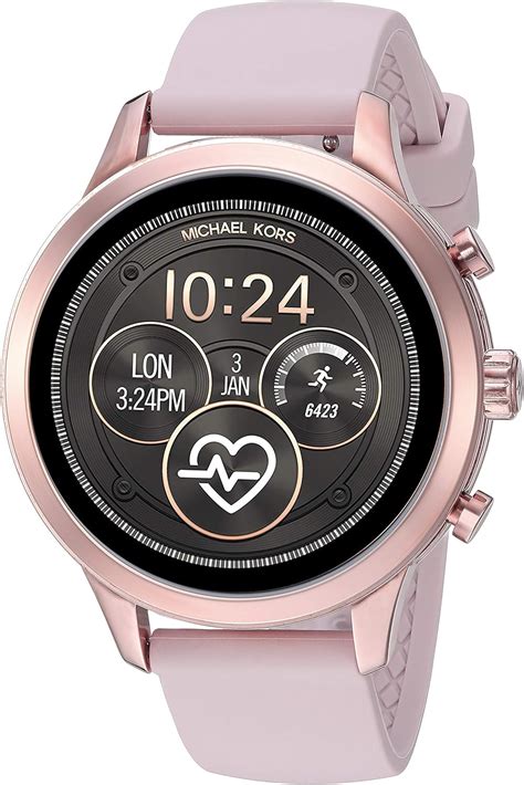 smartwatch michael kors woman|Michael Kors women's runway watch.